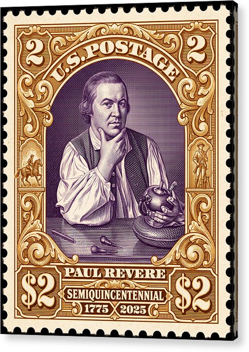 Paul Revere $2 1 - Acrylic Print
