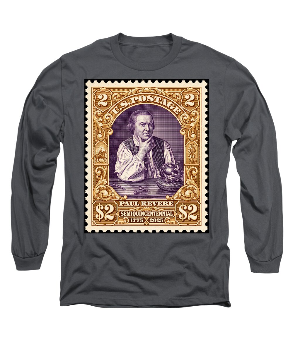 Paul Revere $2 1 - Long Sleeve T-Shirt