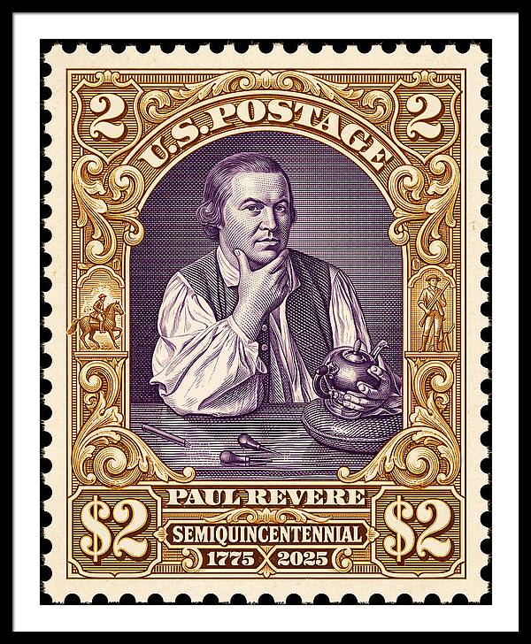 Paul Revere $2 1 - Framed Print