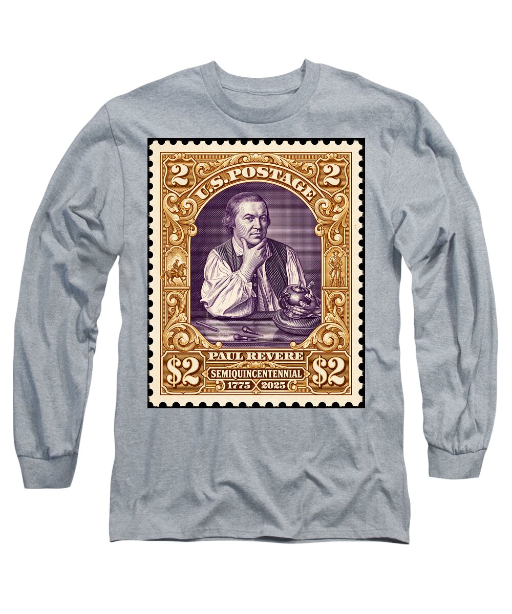 Paul Revere $2 1 - Long Sleeve T-Shirt