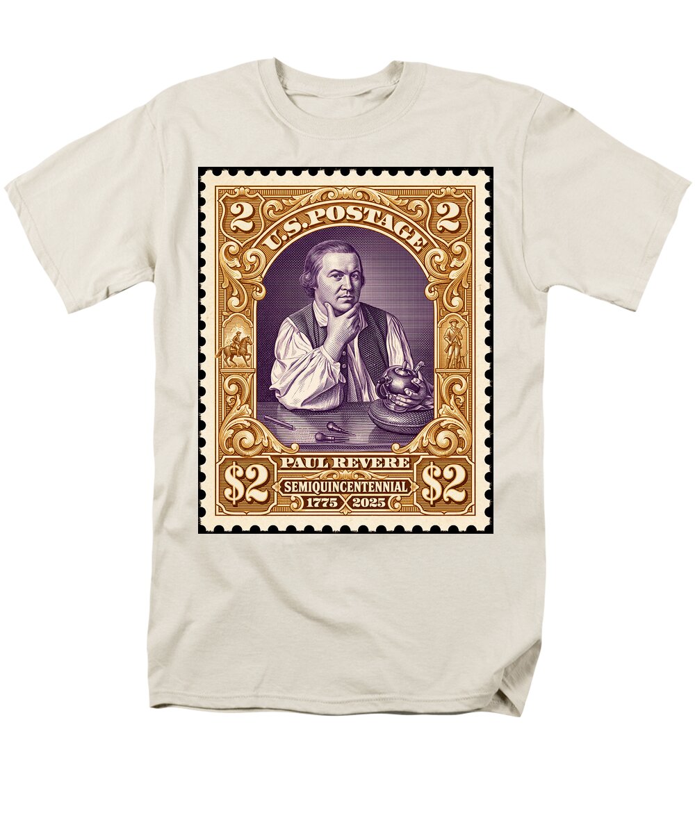 Paul Revere $2 1 - Men's T-Shirt  (Regular Fit)