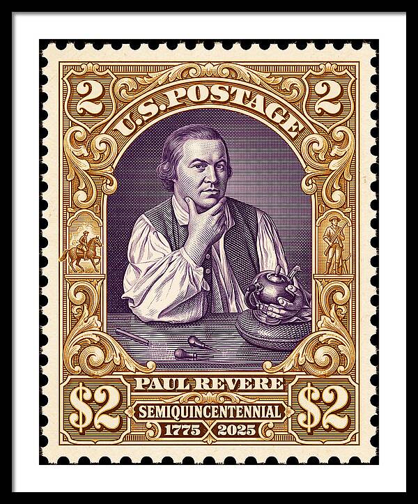 Paul Revere $2 1 - Framed Print