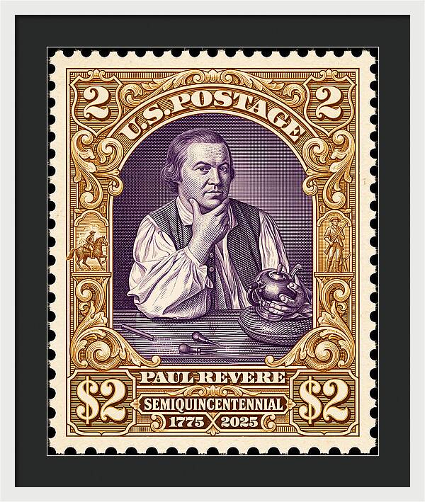 Paul Revere $2 1 - Framed Print