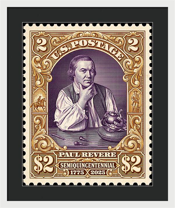 Paul Revere $2 1 - Framed Print