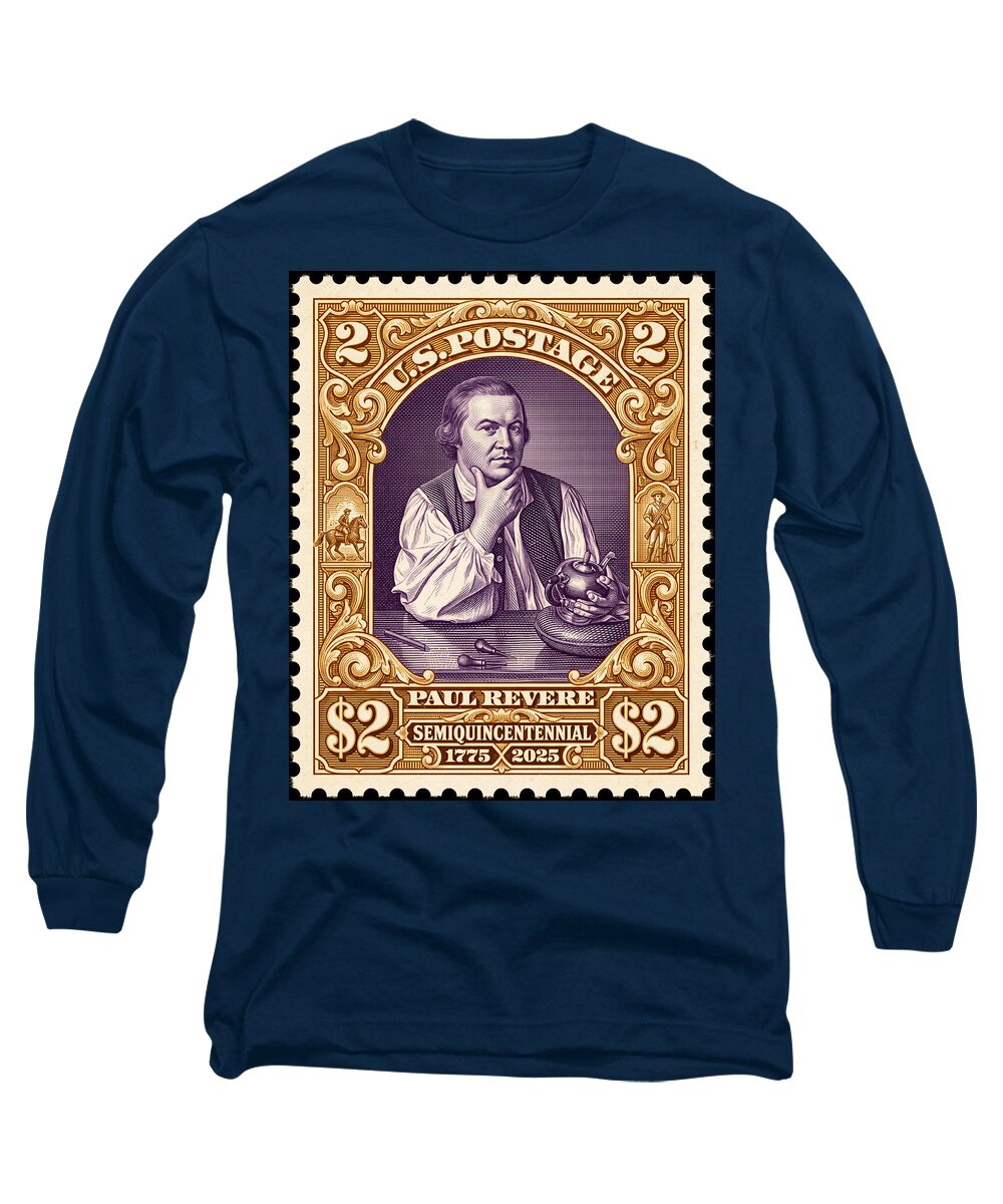 Paul Revere $2 1 - Long Sleeve T-Shirt