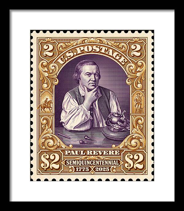 Paul Revere $2 1 - Framed Print