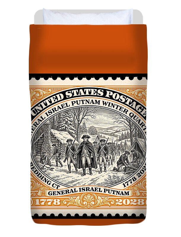 Putnam at Redding 10c 1 - Duvet Cover