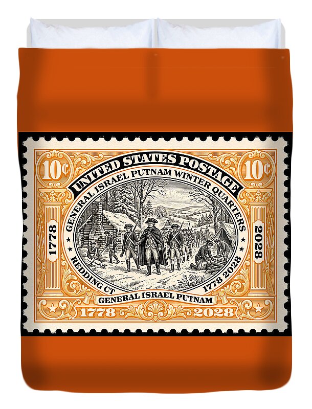 Putnam at Redding 10c 1 - Duvet Cover