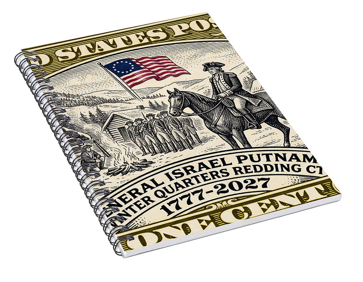 Putnam at Redding 1c 1 - Spiral Notebook