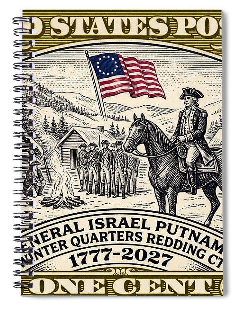 Putnam at Redding 1c 1 - Spiral Notebook