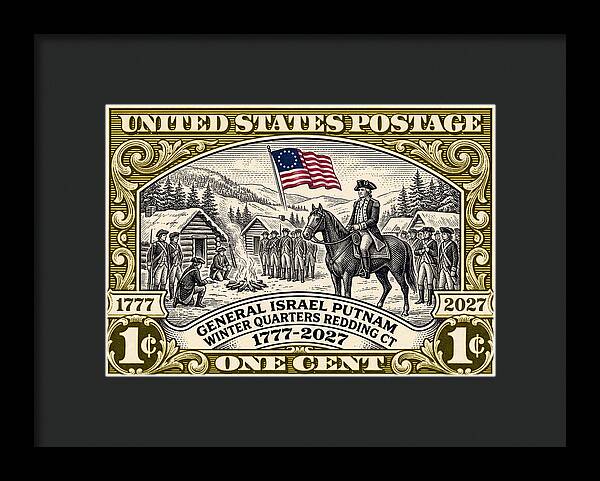 Putnam at Redding 1c 1 - Framed Print