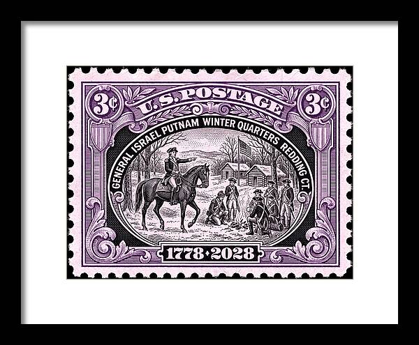 Putnam at Redding 3c 1 - Framed Print