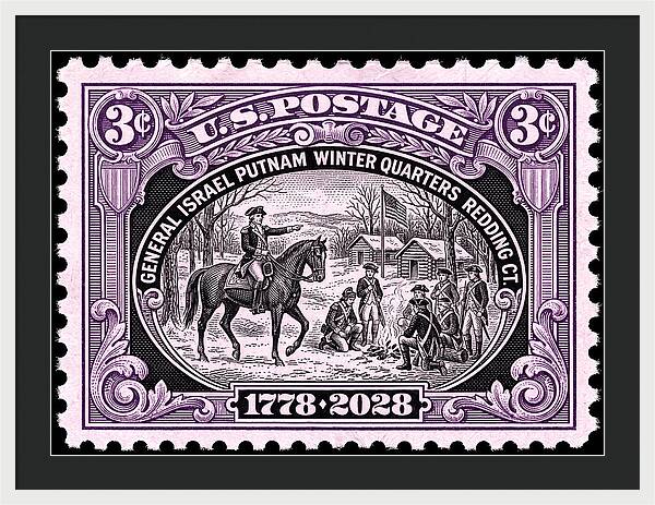 Putnam at Redding 3c 1 - Framed Print