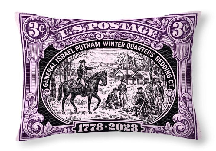 Putnam at Redding 3c 1 - Throw Pillow