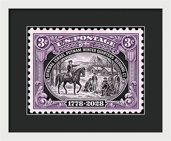 Putnam at Redding 3c 1 - Framed Print