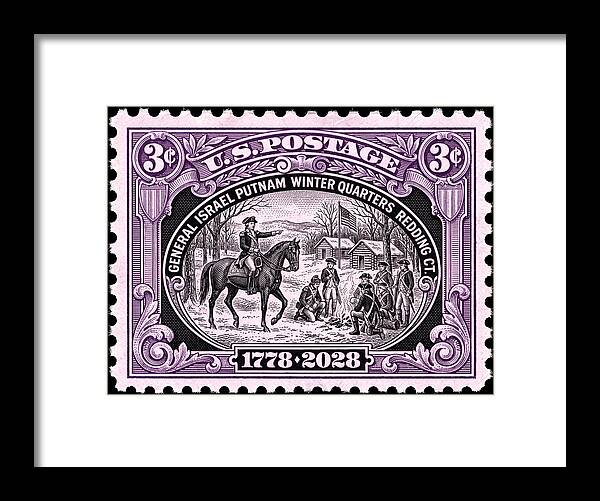 Putnam at Redding 3c 1 - Framed Print
