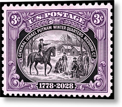 Putnam at Redding 3c 1 - Metal Print