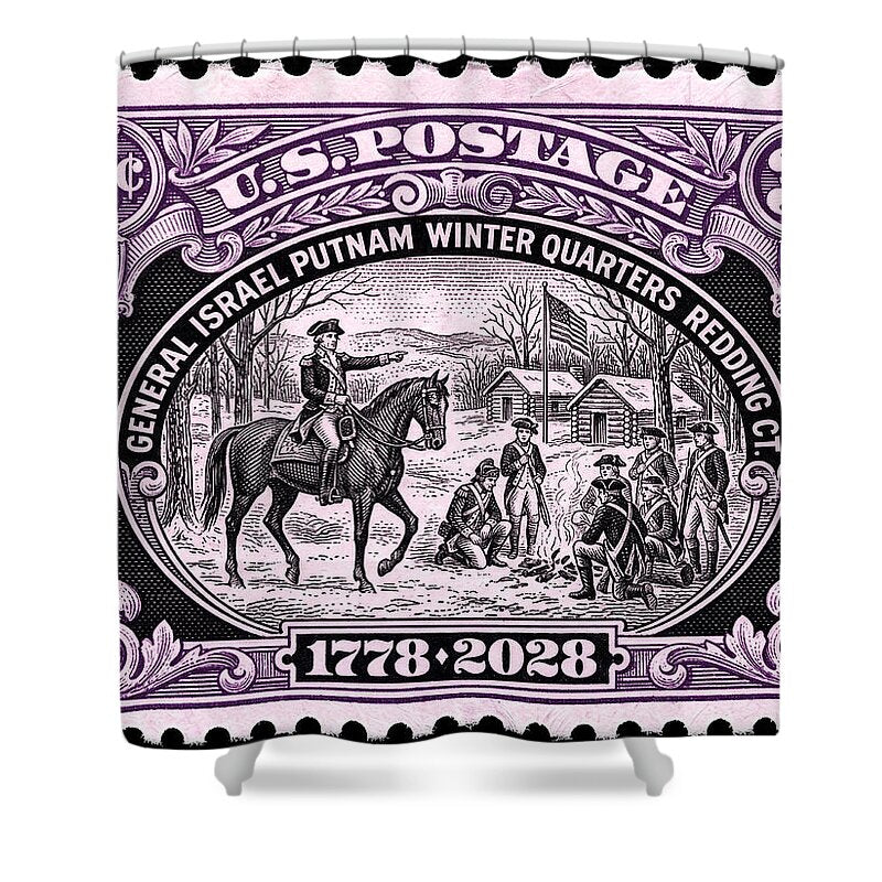 Putnam at Redding 3c 1 - Shower Curtain