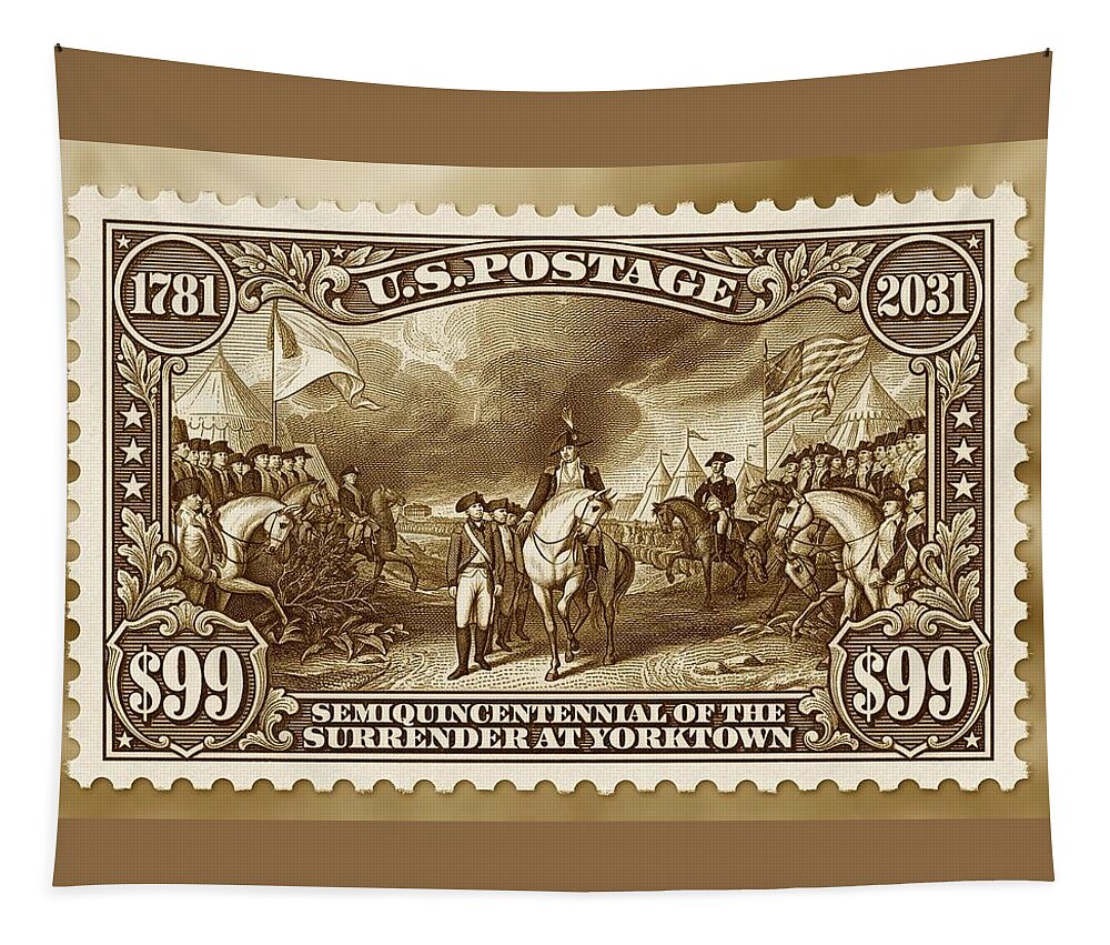 Surrender at Yorktown $99 1 - Tapestry