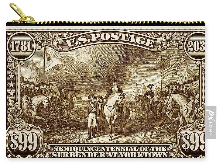 Surrender at Yorktown $99 1 - Zip Pouch