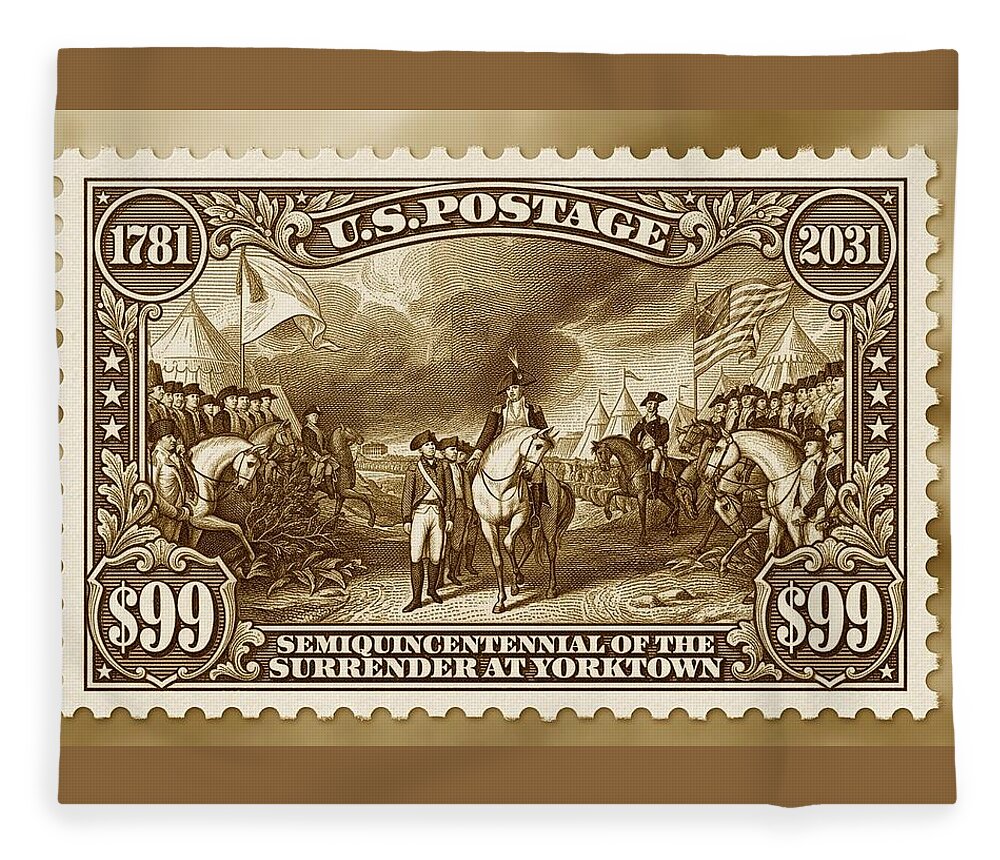 Surrender at Yorktown $99 1 - Blanket