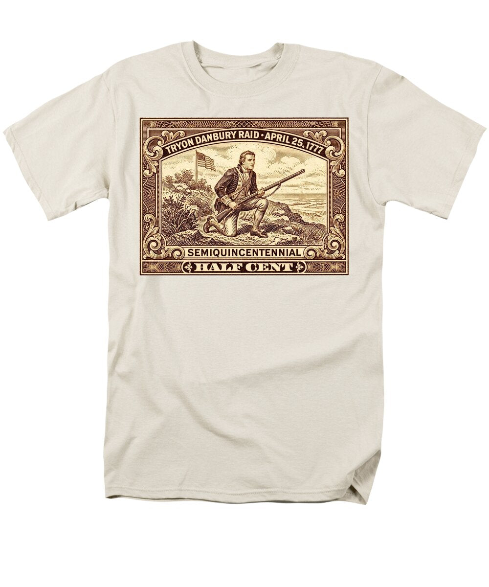 Tryon Danbury Raid 1/2c 1 - Men's T-Shirt  (Regular Fit)