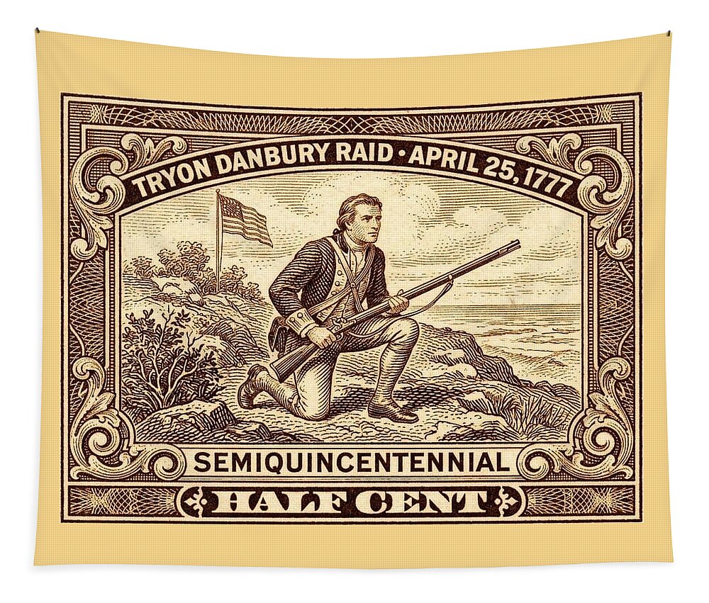 Tryon Danbury Raid 1/2c 1 - Tapestry