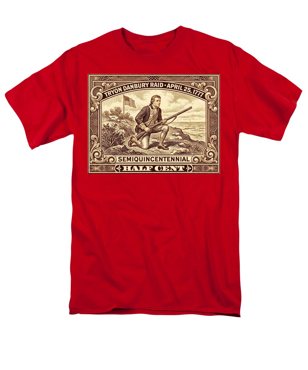 Tryon Danbury Raid 1/2c 1 - Men's T-Shirt  (Regular Fit)