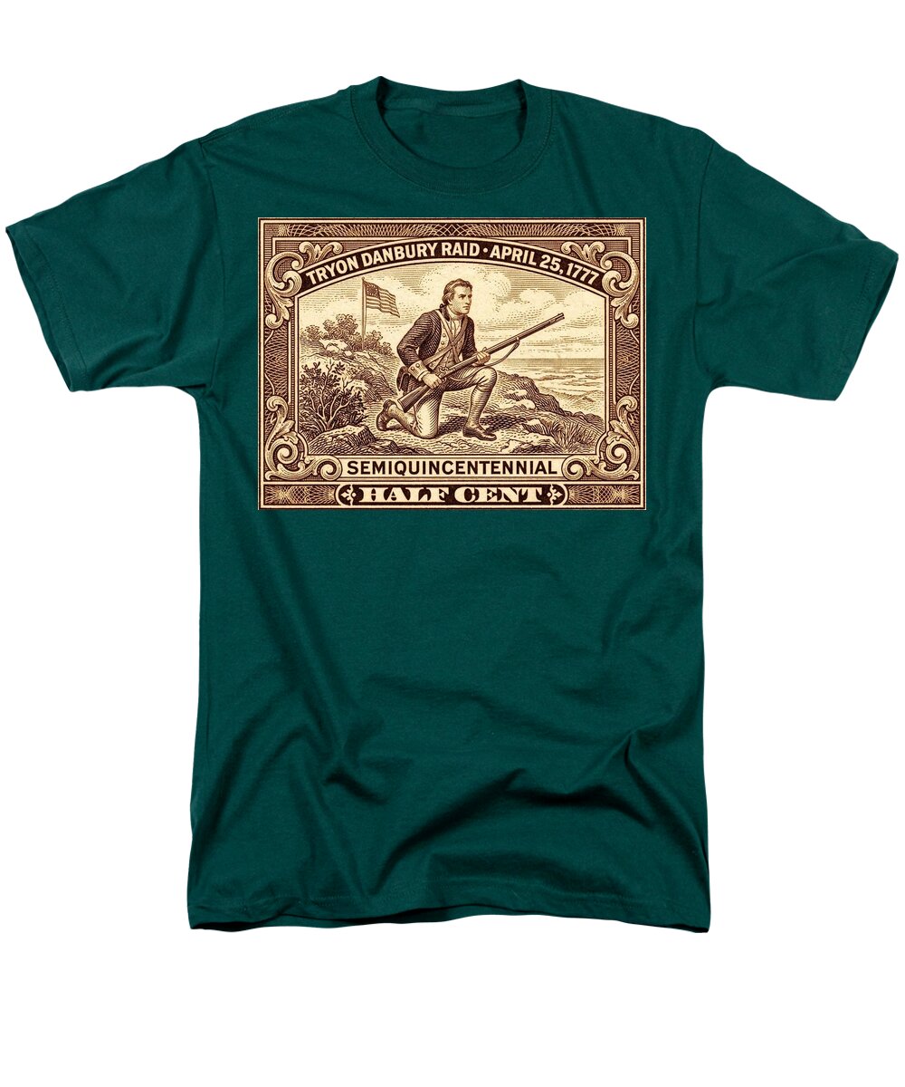 Tryon Danbury Raid 1/2c 1 - Men's T-Shirt  (Regular Fit)