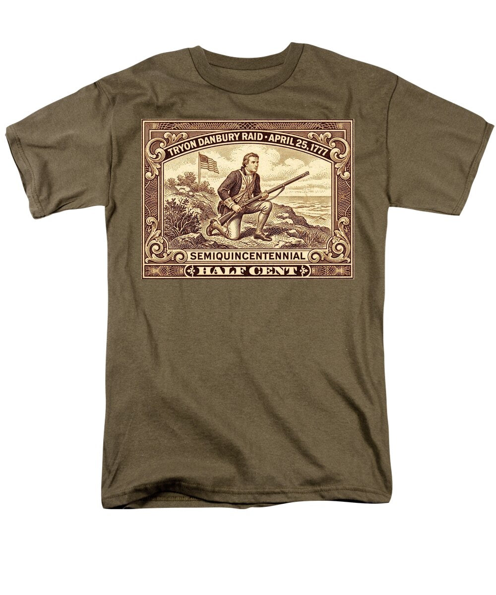 Tryon Danbury Raid 1/2c 1 - Men's T-Shirt  (Regular Fit)