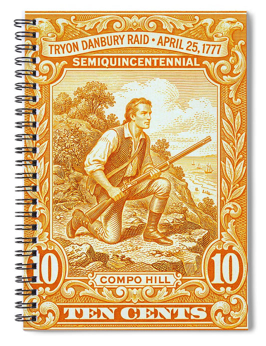 Tryon Danbury Raid 10c 1 - Spiral Notebook