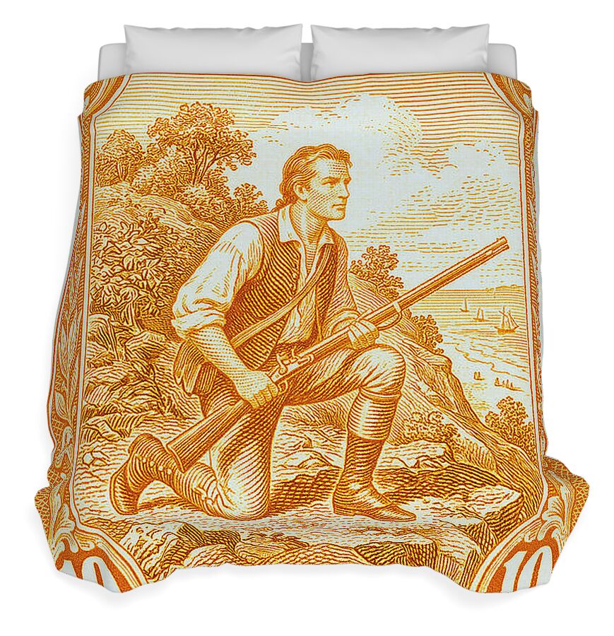 Tryon Danbury Raid 10c 1 - Duvet Cover
