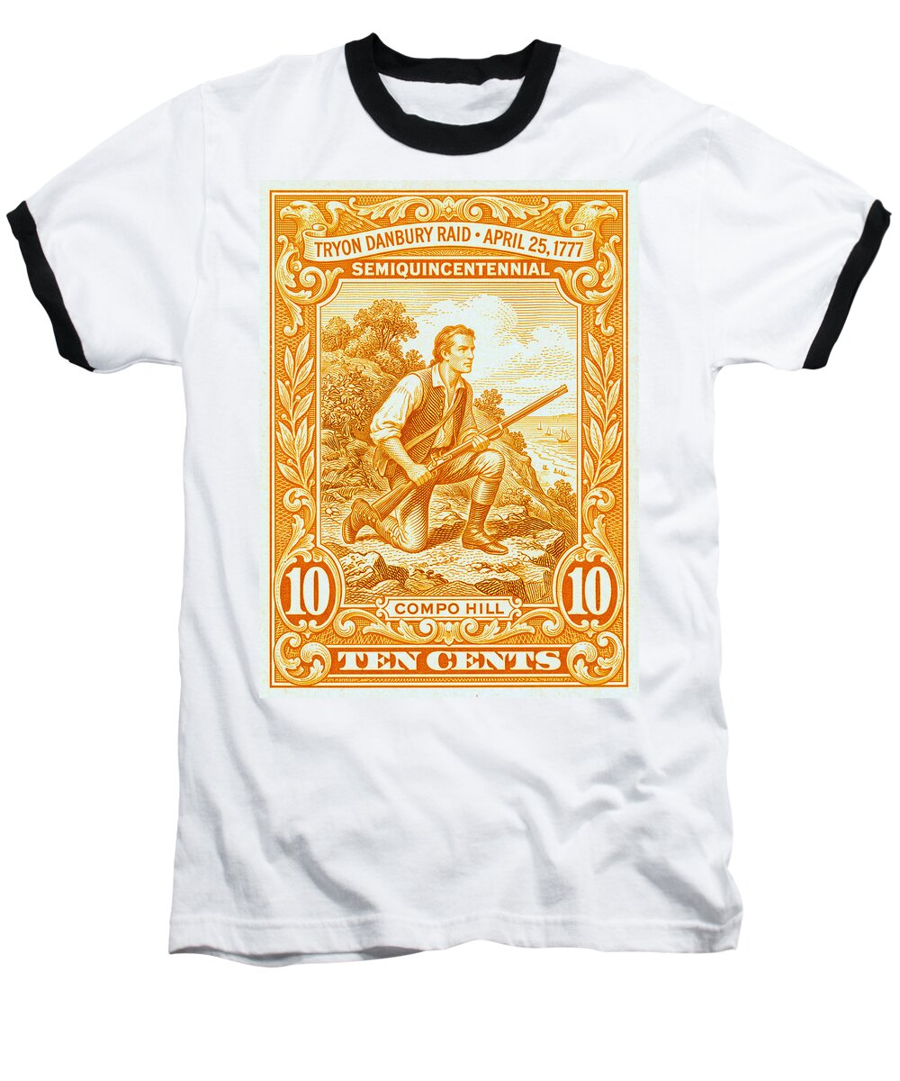 Tryon Danbury Raid 10c 1 - Baseball T-Shirt