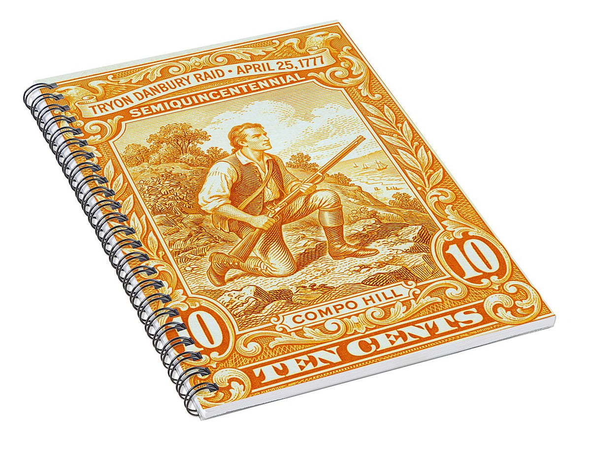 Tryon Danbury Raid 10c 1 - Spiral Notebook
