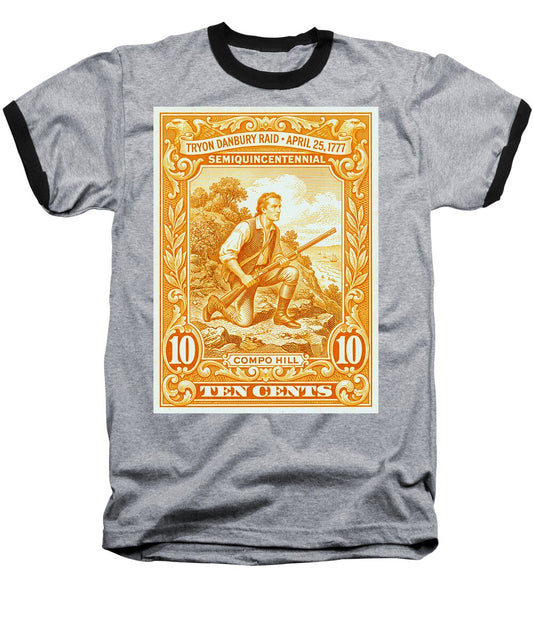 Tryon Danbury Raid 10c 1 - Baseball T-Shirt