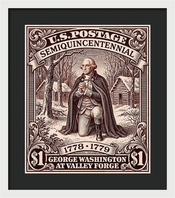 Valley Forge $1 2 - Framed Print