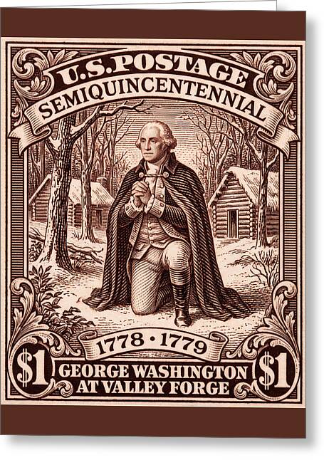 Valley Forge $1 2 - Greeting Card