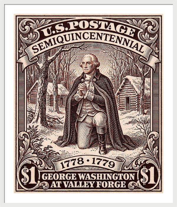 Valley Forge $1 2 - Framed Print