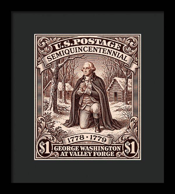 Valley Forge $1 2 - Framed Print
