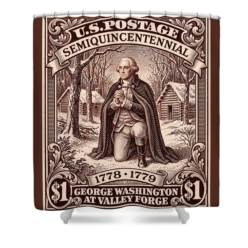 Valley Forge $1 2 - Shower Curtain