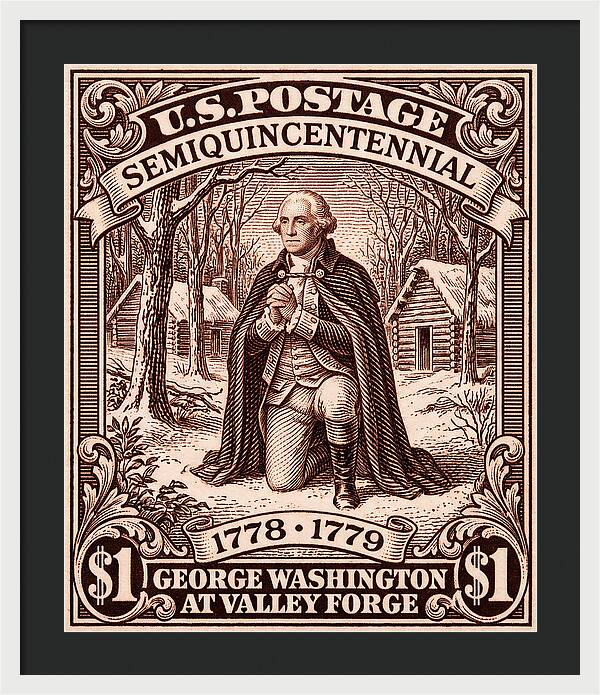 Valley Forge $1 2 - Framed Print
