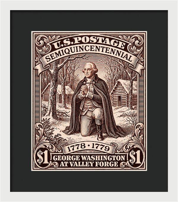 Valley Forge $1 2 - Framed Print
