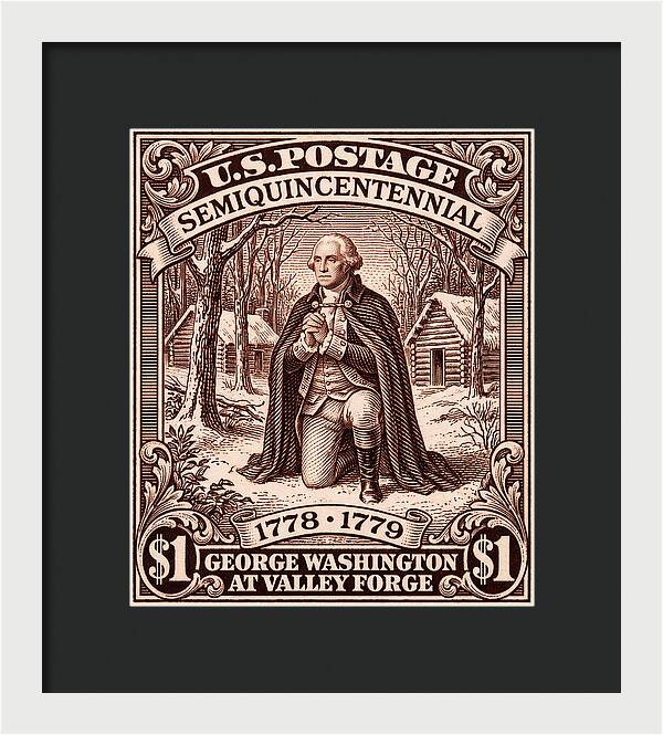 Valley Forge $1 2 - Framed Print