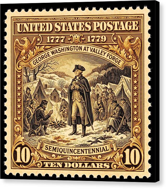 Valley Forge $10 2 1 - Canvas Print