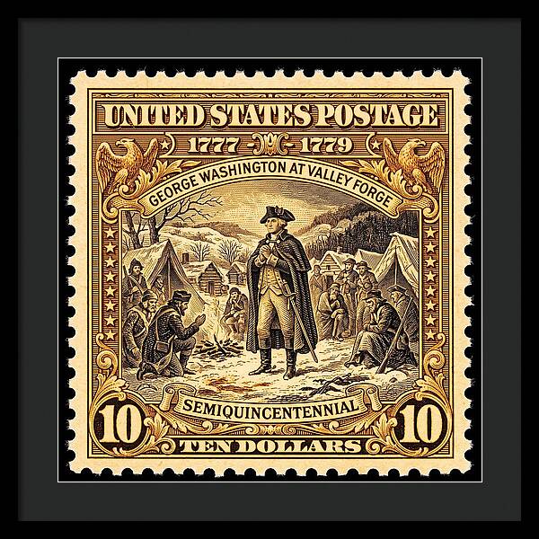Valley Forge $10 2 1 - Framed Print
