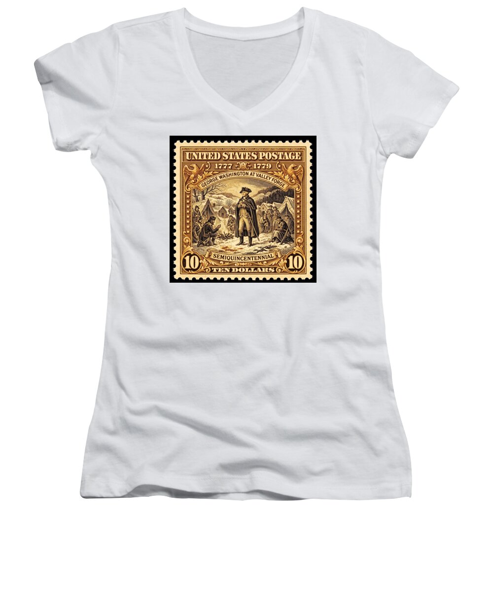 Valley Forge $10 2 1 - Women's V-Neck