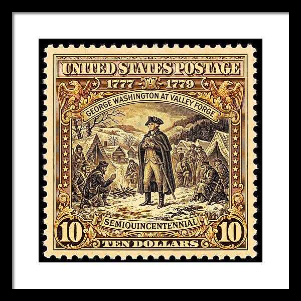 Valley Forge $10 2 1 - Framed Print