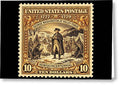 Valley Forge $10 2 1 - Greeting Card