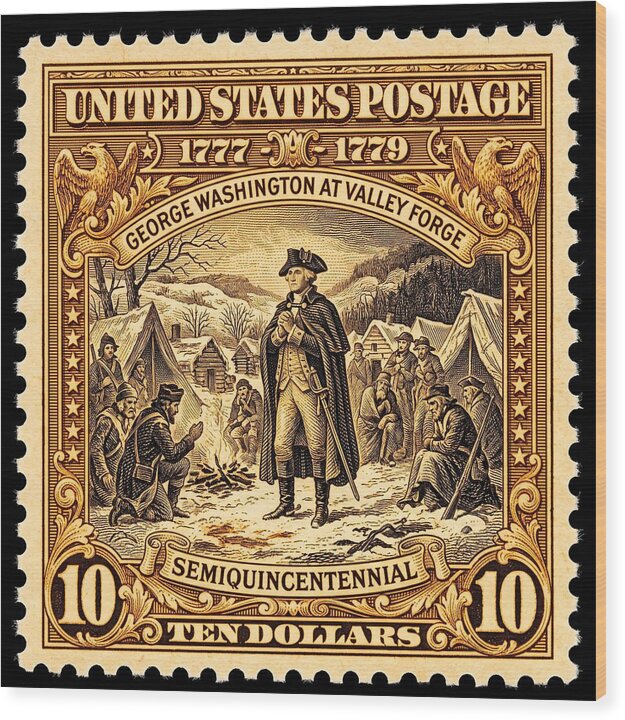 Valley Forge $10 2 1 - Wood Print