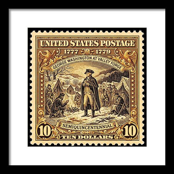 Valley Forge $10 2 1 - Framed Print